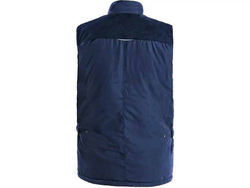 Pánská zimní vesta OHIO, modrá, vel. 3XL